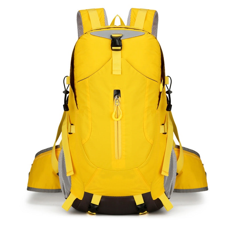 Yellow Lightweight 30L Hiking Backpack – Water-Resistant Outdoor Daypack for Trekking & Travel