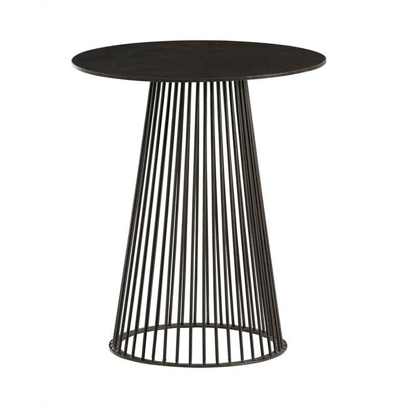 Arteriors 6047 Lou Accent Table Black