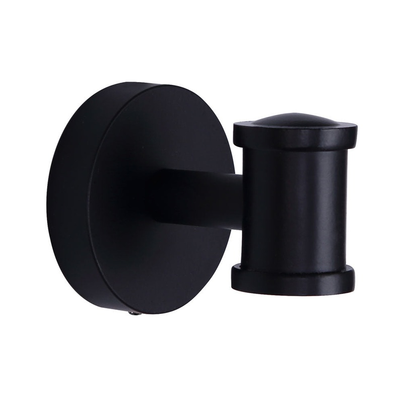 Canarm BA102A02BK Carson Robe Hook Black