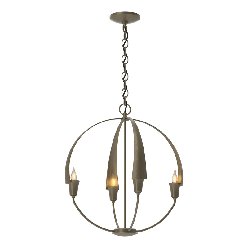Cirque Small Chandelier Soft Gold