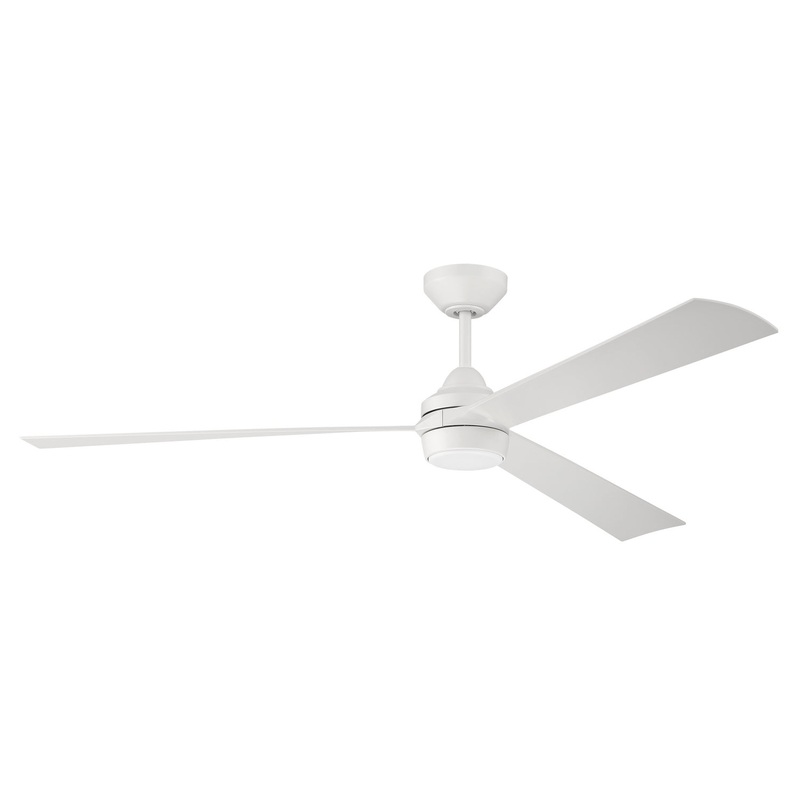 Craftmade STL60W3 Sterling 60″Ceiling Fan White