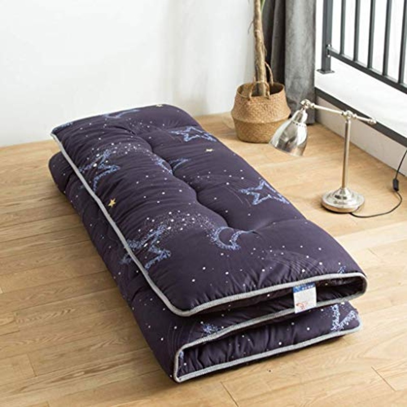 LJ Addensare Pieghevole Materasso Tops, Letti Pieghevoli Futons Tradizionale Giapponese Tatami Tappetino for Yoga Letto da Campo Materasso (Color : C, Size : 120x200cm(47x79inch))