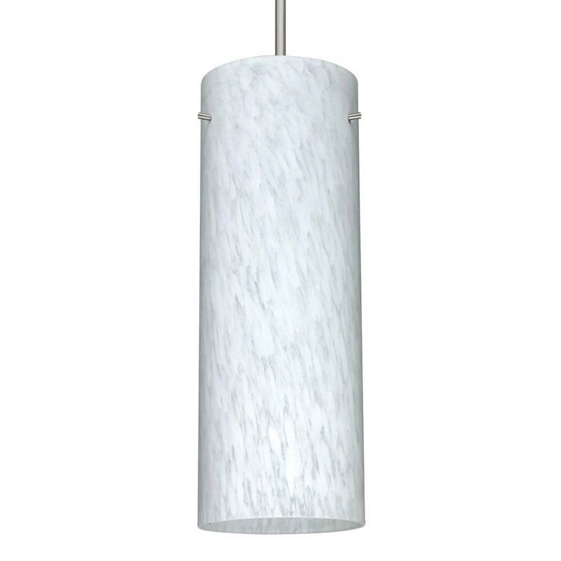 Besa 1JT-412819-LED-SN Besa Stilo 18 Pendant LED Pendant Satin Nickel
