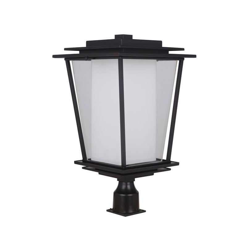 Craftmade ZA1415-OBO Neyland Two Light Post Mount Oiled Bronze (Outdoor) (Discontinued)