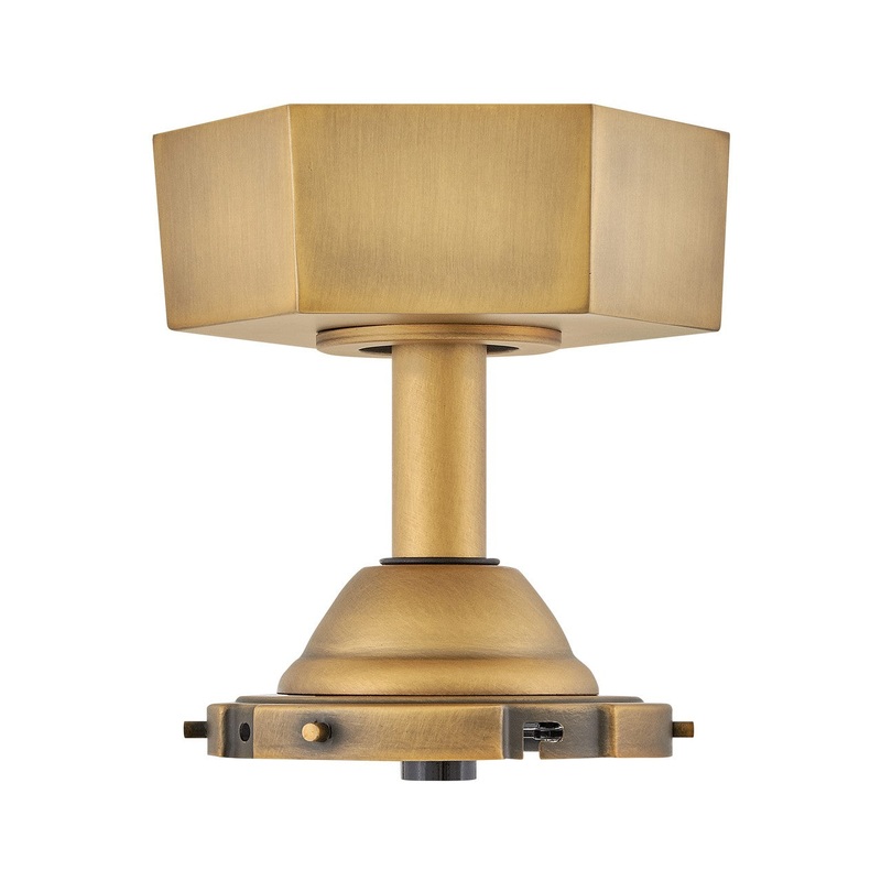 Downrod Kit from the Facet Collection in Heritage Brass Finish by Hinkley