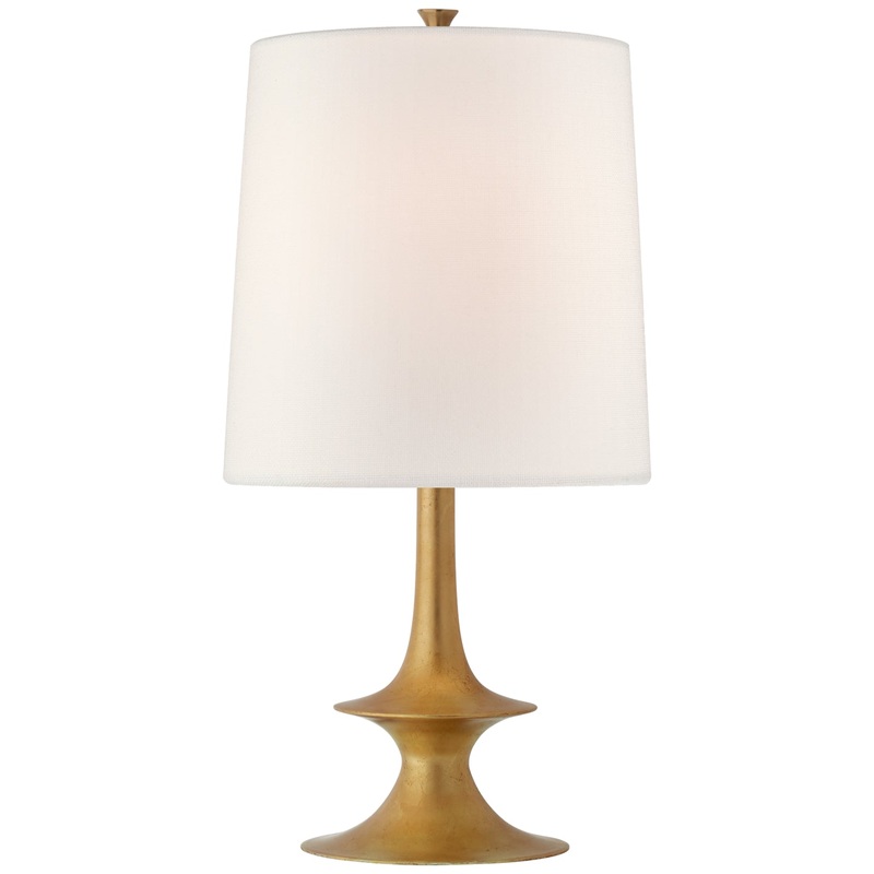 One Light Table Lamp from the Lakmos Collection in Gild Finish by Visual Comfort Signature