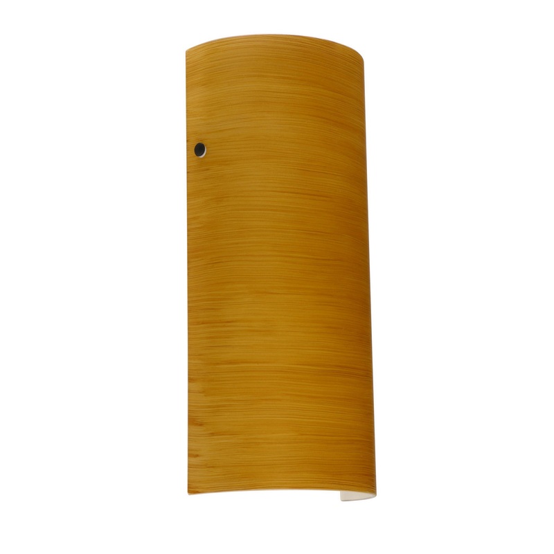 One Light Wall Sconce from the Torre Collection in Black Finish by Besa