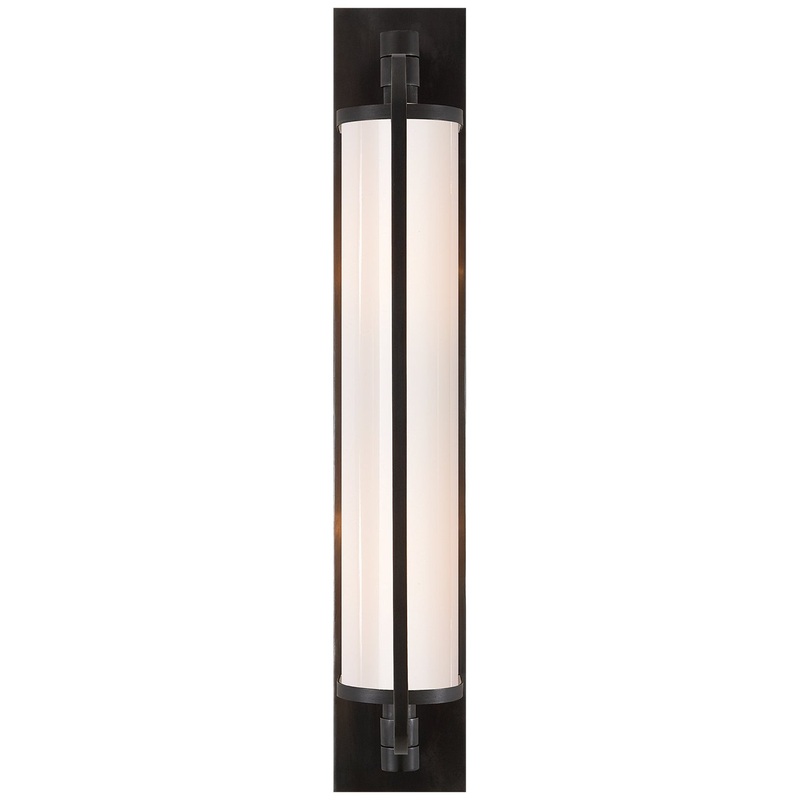 Two Light Wall Sconce from the Keeley Collection in Bronze Finish by Visual Comfort Signature