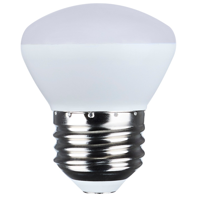 3.5 Watt – R14 LED – Medium Base – 3000K CCT – Frost Finish – 120 Volt Light Bulb by Satco
