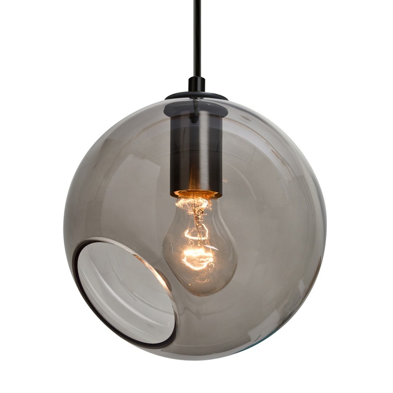 Besa 1JT-MAESTRO8SM-BK Besa Maestro 8 Pendant One Light Pendant Black