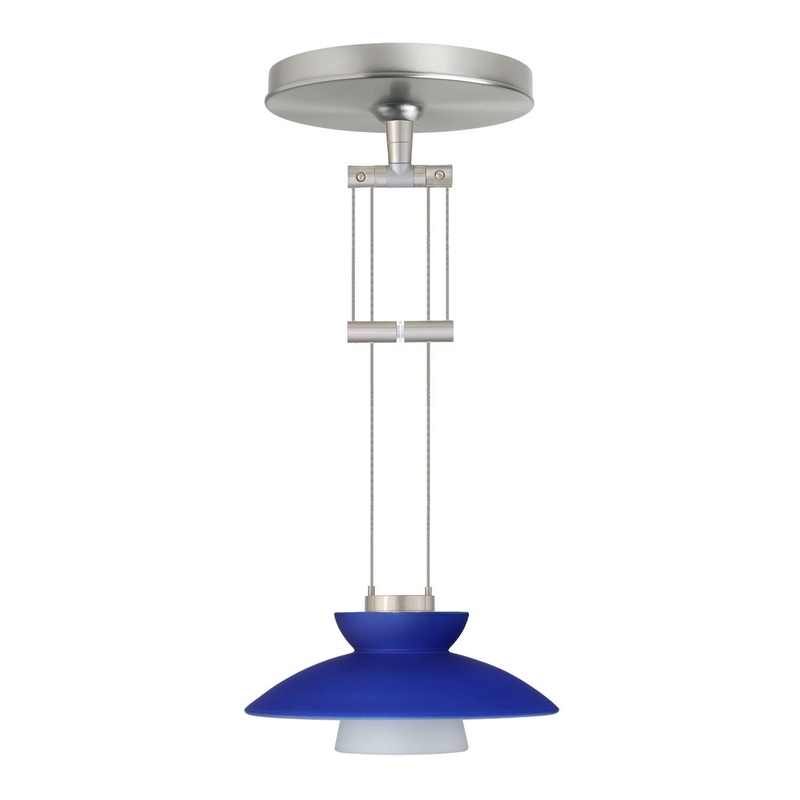 Besa 1XA-271823-SN Trilo One Light Pendant Satin Nickel