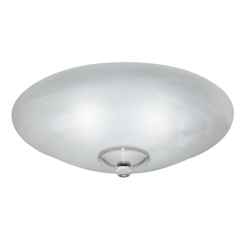 Casablanca 99258 Three Light Fan Light Kit Brushed Nickel