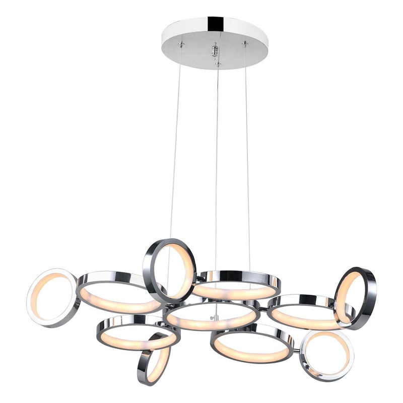 Colette Chandelier Chrome