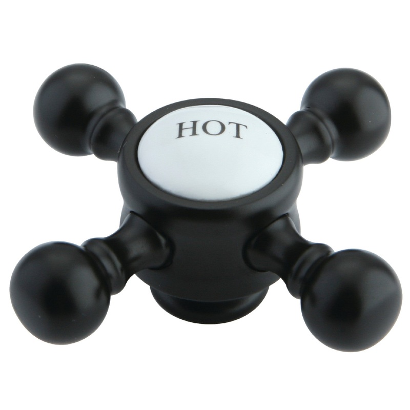 KSH7615BXH Hot Brass Cross Handle, Oil Rubbed Bronze