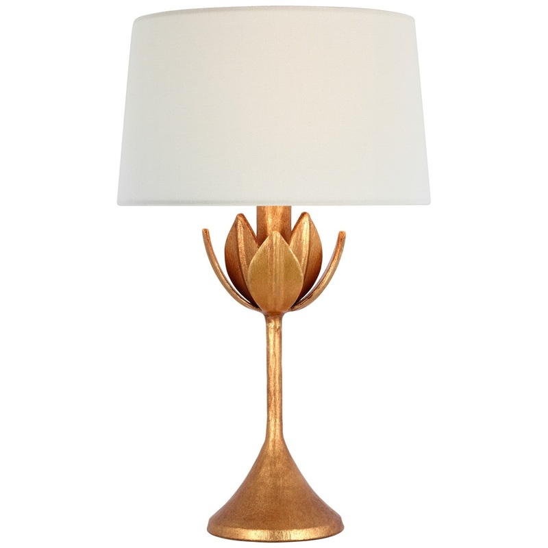 LED Accent Lamp from the Alberto Collection in Antique Gold Leaf Finish by Visual Comfort Signature