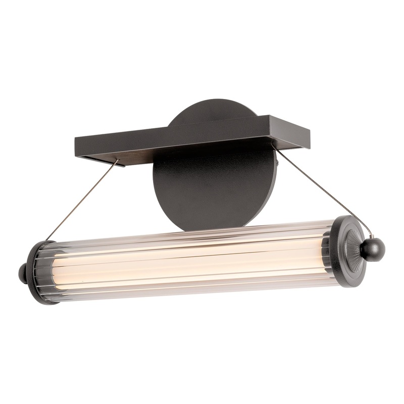 Libra LED Sconce Dark Smoke