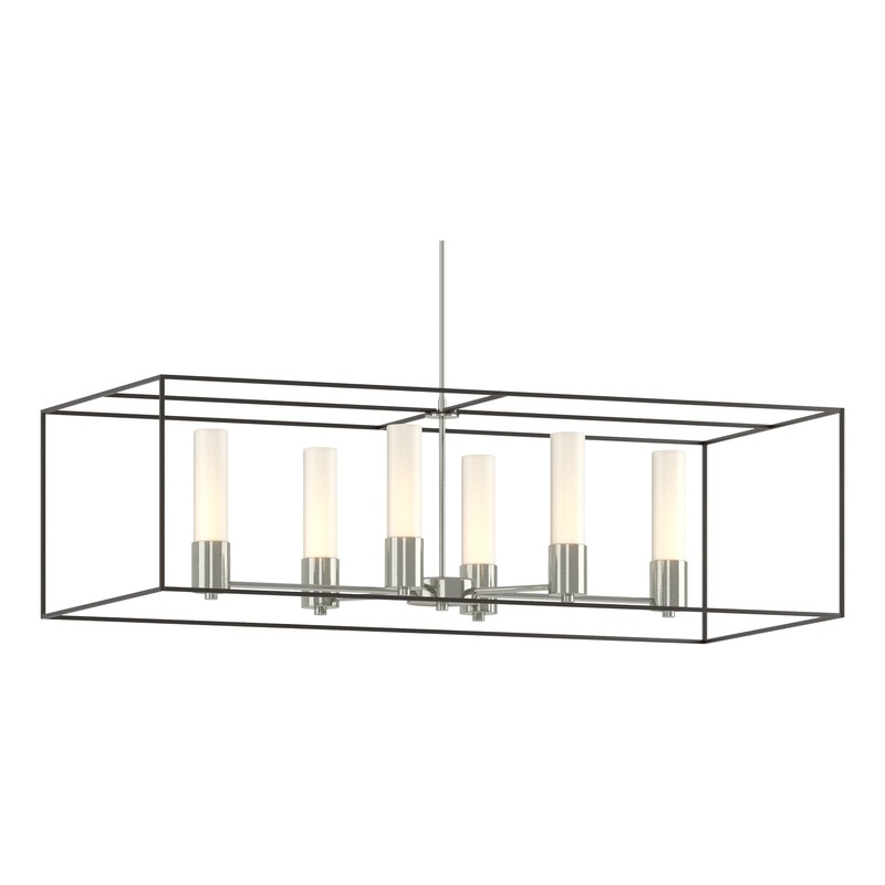 Portico Pendant Sterling Oil Rubbed Bronze Opal Glass (GG)