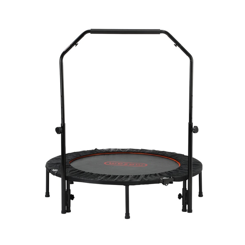 48″ Trampoline Round Fitness Rebounder Handrail