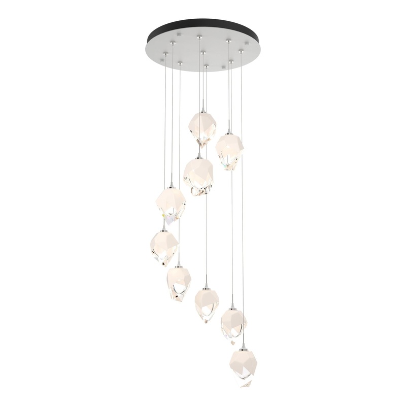 Chrysalis 9-Light Small Crystal Pendant White White Crystal (WP)