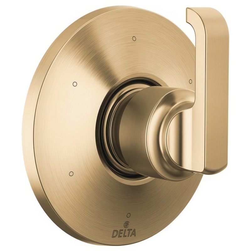 Diverter Trim Tetra 6 Functions Lumicoat Champagne Bronze 1 Lever ADA