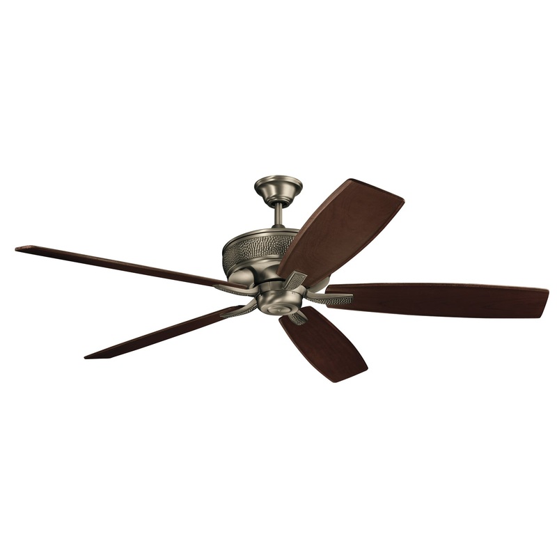 Kichler 300206BAP 70″ Ceiling Fan, Burnished Antique Pewter