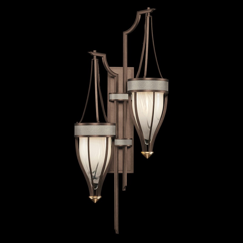 Mirage 41.5″H Sconce Bronze/Brass/Coco
