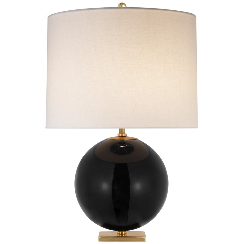 One Light Table Lamp from the Elsie Collection in Black Finish by Visual Comfort Signature