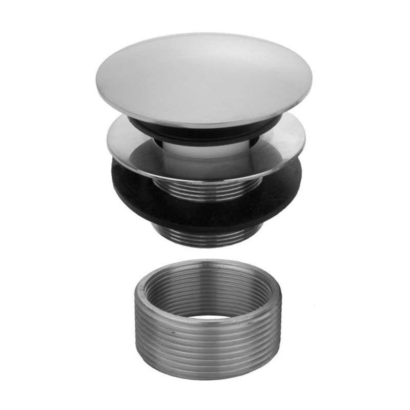 Tub Drain Round Top Toe Control Caramel Bronze Brass 2-13/16 Inch
