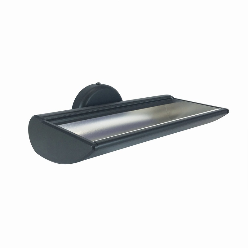 12″  in Black Finish by Nora Lighting
