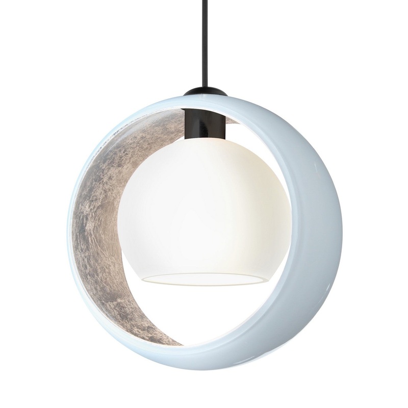 Besa 1XC-4293SF-LED-BK Besa Pogo Pendant LED Pendant Black