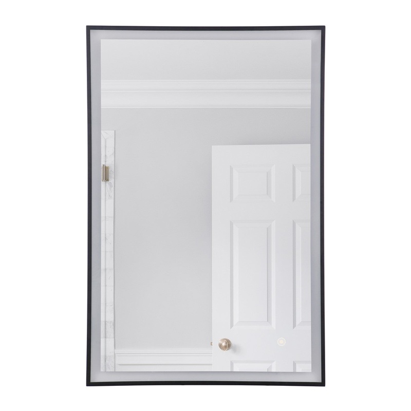 Craftmade MIR113-FB Framed,LED Mirror LED Mirror Flat Black