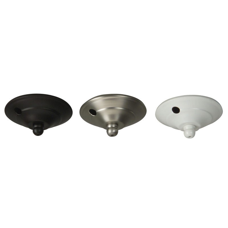 Craftmade RP-3802W Parts (not assoc. with specific item) Two Hole Cap White (Discontinued)