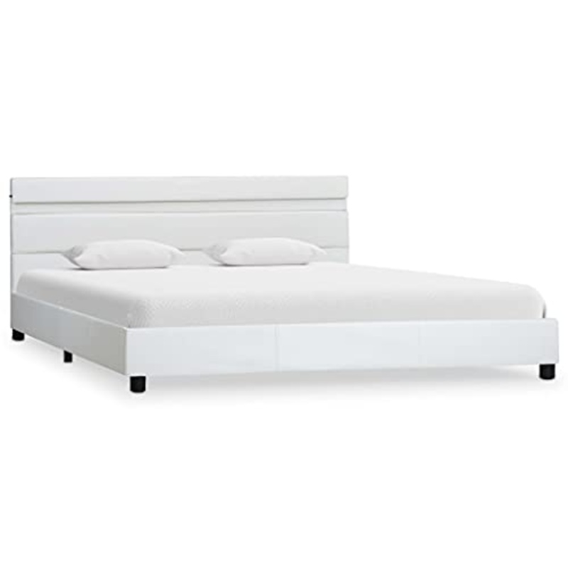 SKM Giroletto con LED Bianco in Similpelle 140×200 cm (27.25kg)