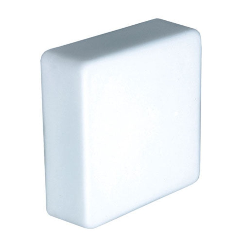 Two Light Wall Sconce from the Geo Collection in Opal Finish by Besa