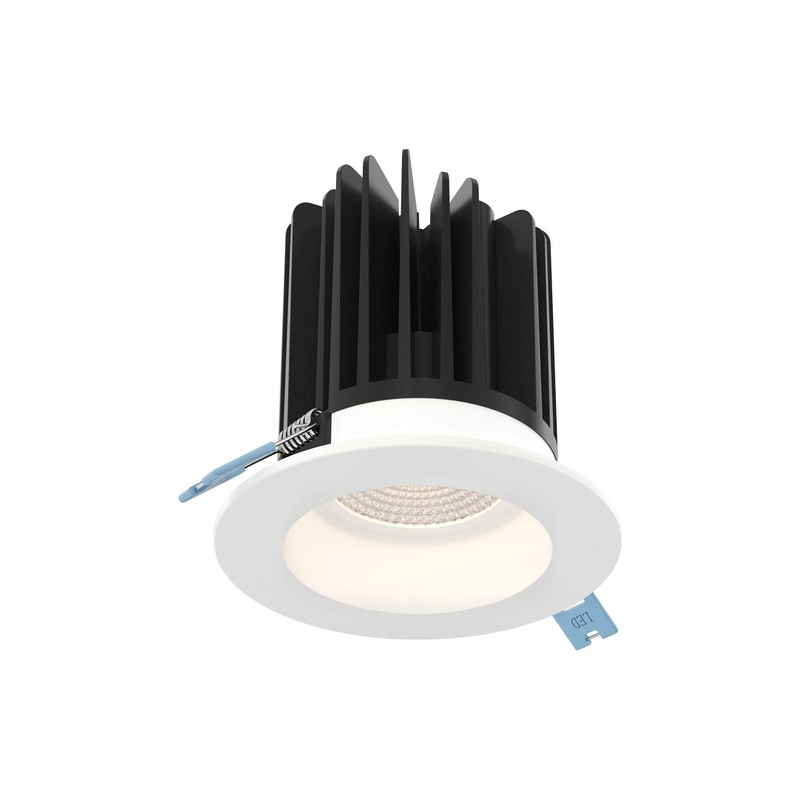4″ High-Power Round Regressed Downlight White 120/277/347V | 0-10V Dimming