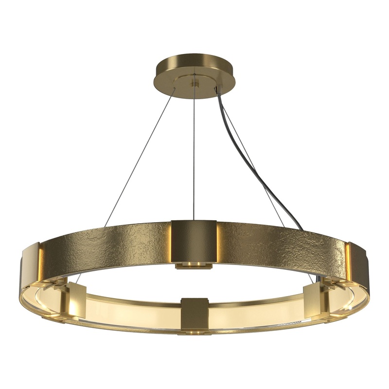 Aura Pendant Modern Brass