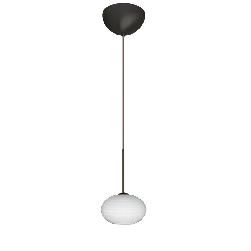 Besa 1XC-561207-LED-BR Lasso One Light Pendant Bronze