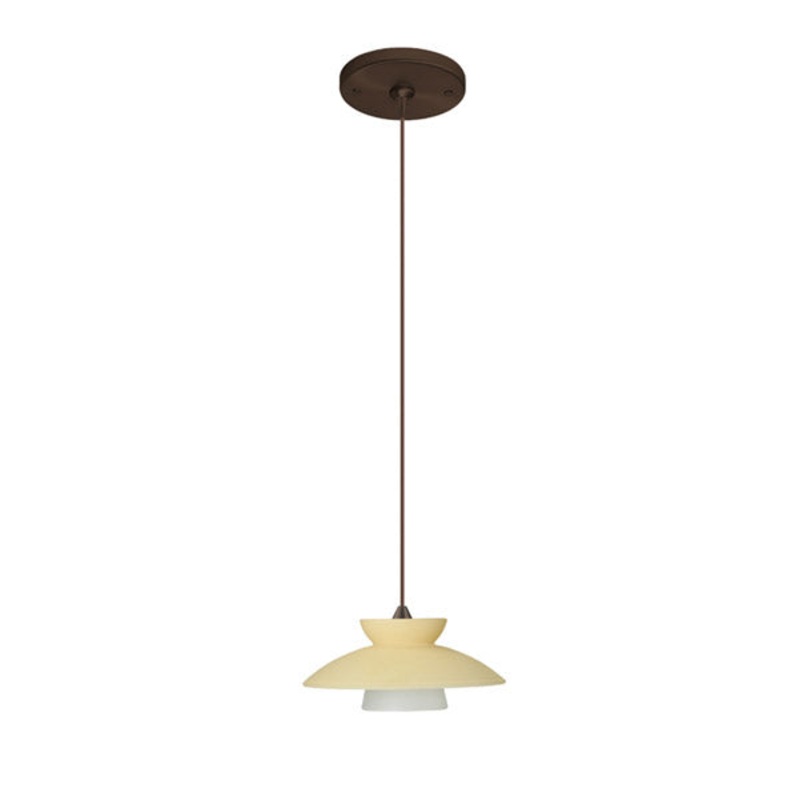 Besa 1XP-271897-BR Trilo One Light Pendant Bronze (Discontinued)