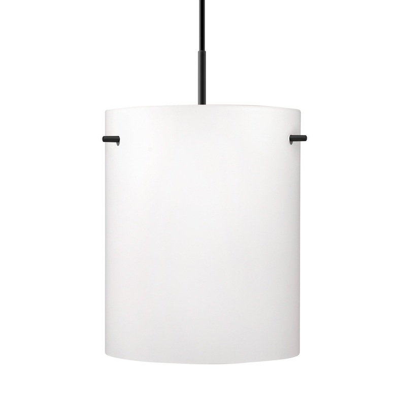 Besa J-400607-BK Besa Tamburo 8 Pendant One Light Pendant Black