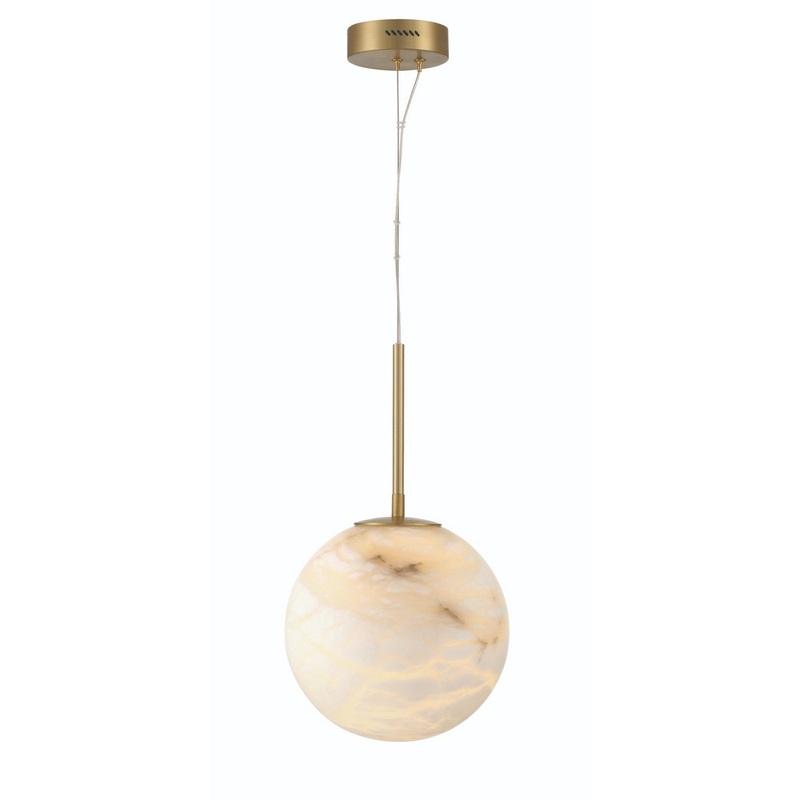 LED Pendant from the Kepler Collection in Gold Finish by Eurofase