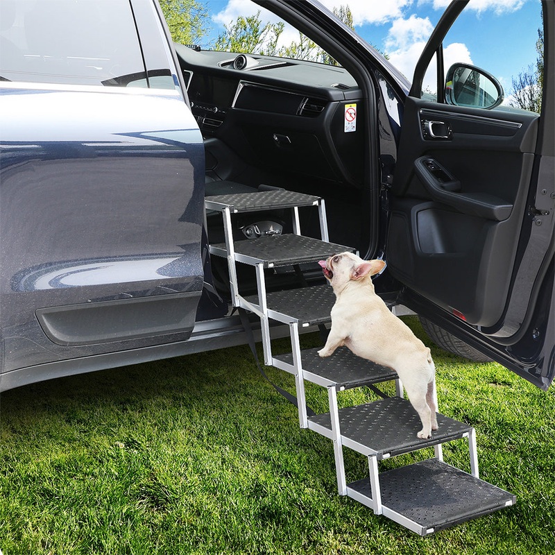 Pawz Dog Ramp Pet Stair Car Suv Travel Step Foldable
