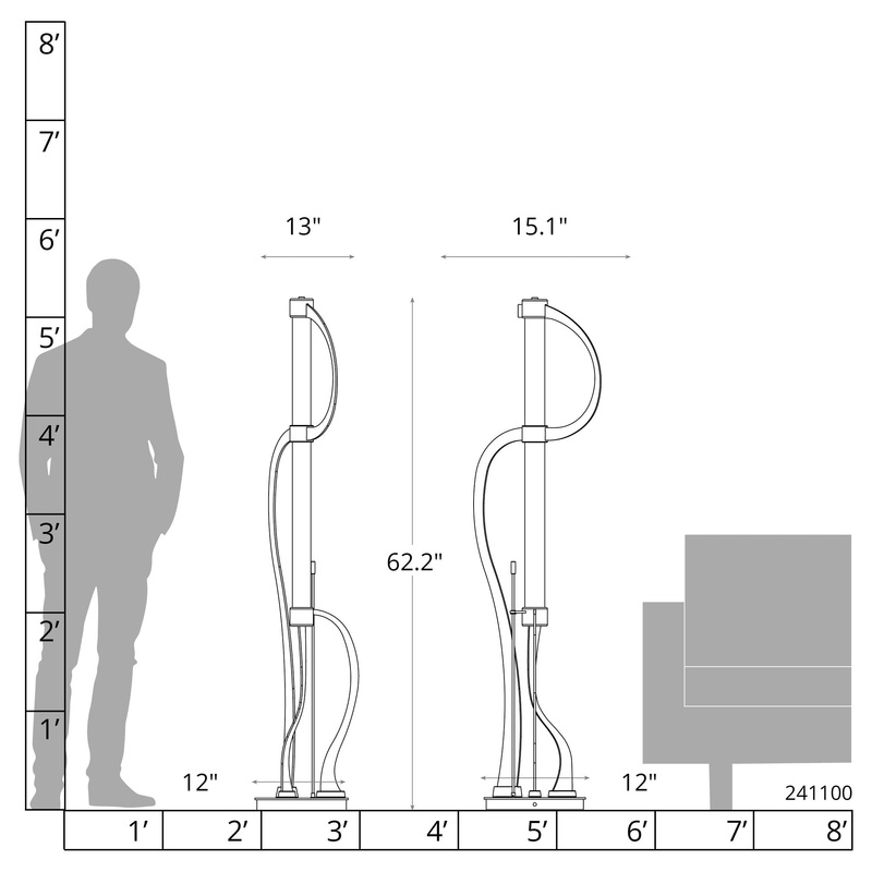Pulse Floor Lamp Oil Rubbed Bronze