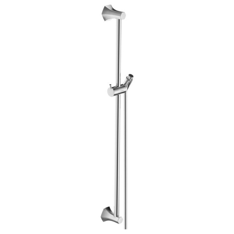 Wall Bar Locarno Chrome 24 Inch Includes Wall Bar Handshower Hose Slider Metal