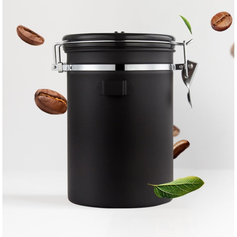 1.5L Storage Container with Spoon white