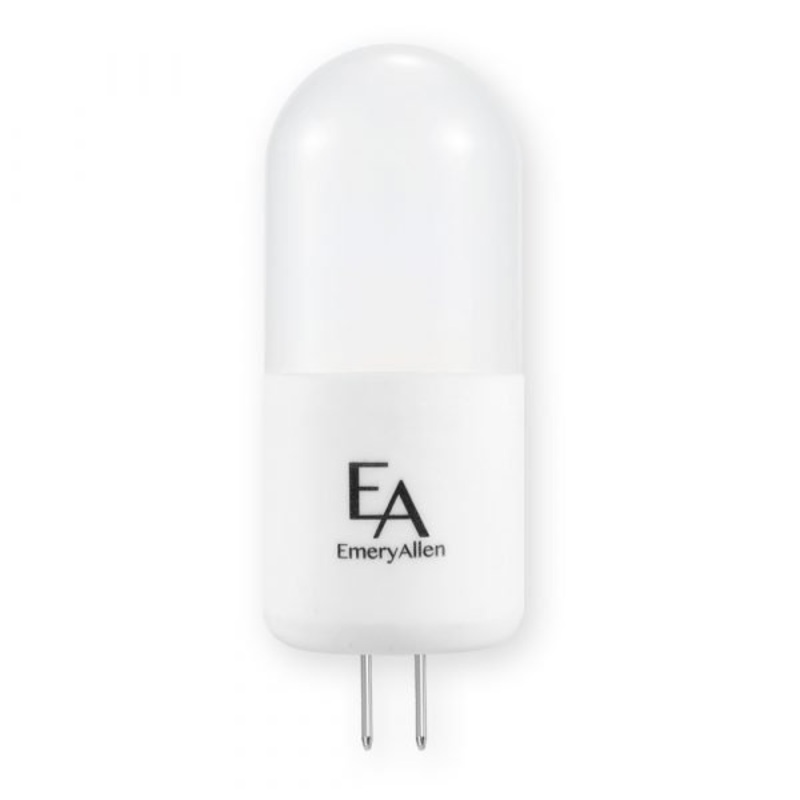 5 Watt LED, 400  Lumens, G4 Bi Pin base, 12 Volt Light Bulb by Emery Allen
