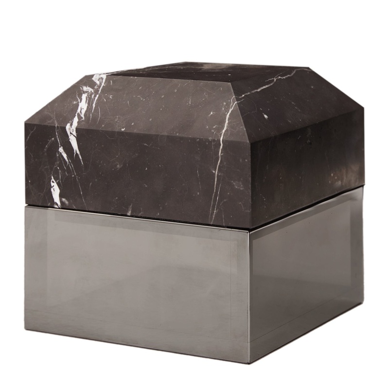 Arteriors 9305 Pontius Box Smoke Luster