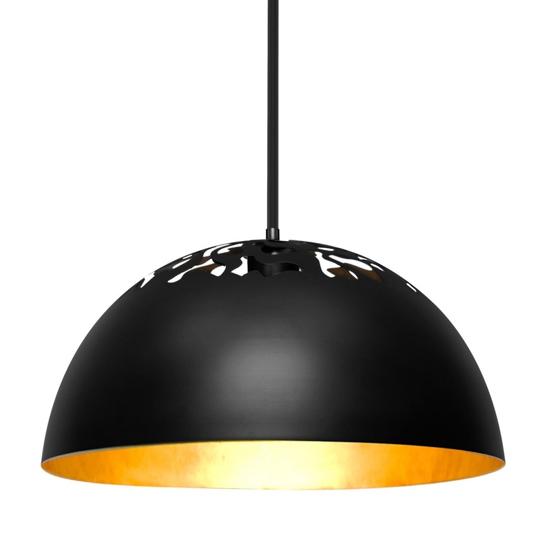 Besa 1TT-GORDY-LED-BK Besa Gordy Stem Pendant LED Pendant Black