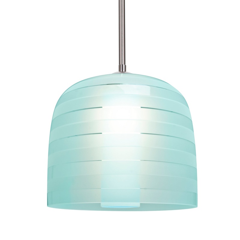 Besa 1TT-MITZI10CY-SN Mitzi 10 One Light Pendant Satin Nickel