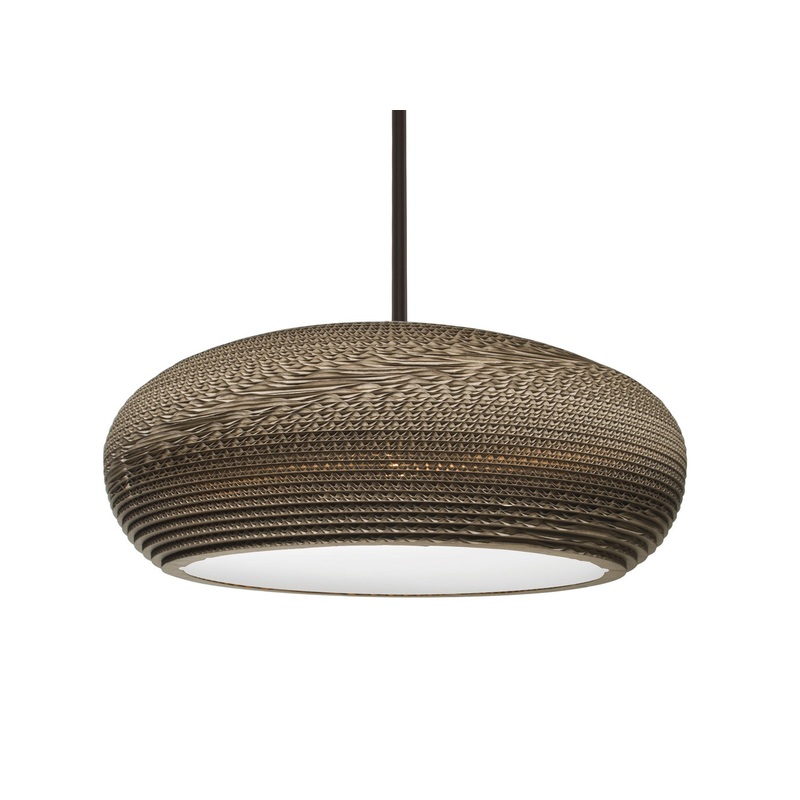 Besa 1TT-VENUS-LED-BR Venus One Light Pendant Bronze