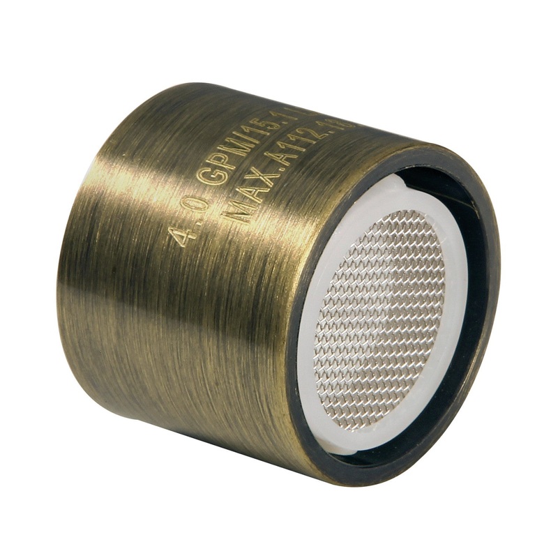 Cal Green KSSA4103 4.0 GPM Female Aerator, Antique Brass